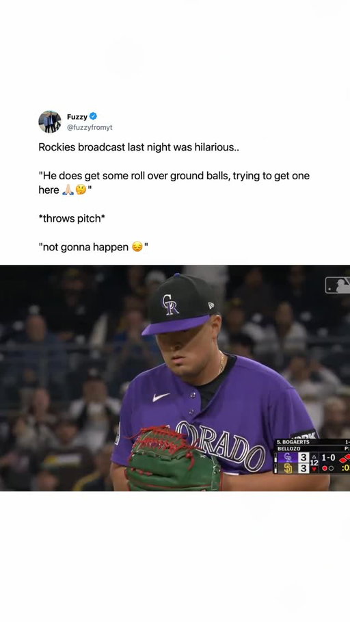 “Not gonna happen” 😭😭 #baseball #mlb #majorleaguebaseball #sports