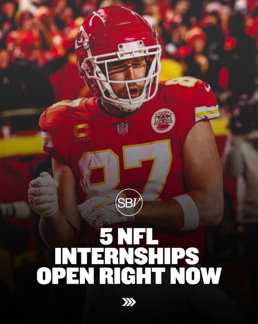 Don’t miss out on applying to these NFL internships! 🔥

👇 COMMENT below the internship you’re interested in, and we’ll send you the link! COMMENT INTERN, and we’ll send you all of these internships!