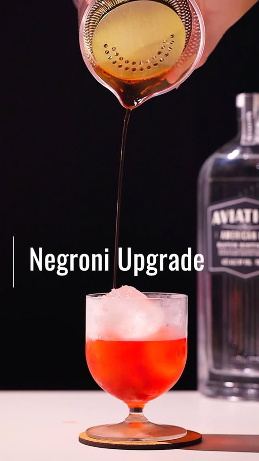 ‘Negroni with Aviation American Gin’
-
The Negroni is a staple in classic cocktail culture, and it needs a great base gin to make it sing. The Aperitif and Vermouth can easily overpower a gin that doesn’t have a great botanical profile. Aviation American Gin ticks every box I have for my perfect Negroni, having the right balance of juniper to cut through the bittersweet ingredients. When stirred well and diluted down this will open up even more, add a slice of fresh orange if you’re wanting it even fresher and you’ll have a drink fit for Count Negroni himself. 
-
Grab a bottle of Aviation American Gin and try this classic for yourself! 

NEGRONI w AVIATION AMERICAN GIN:

- 0.75oz Aviation American Gin
- 0.75oz Aperitivo Liqueur
- 0.75oz  Sweet Vermouth 

#Aviation #Campari #Vermouth #Gin #Negroni