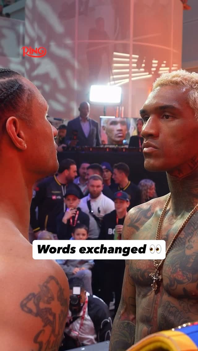 Conor Benn vs Regis Prograis final face-off 🔥

#FuryMakhmudov | April 11th | LIVE on Netflix | Tottenham Hotspur Stadium