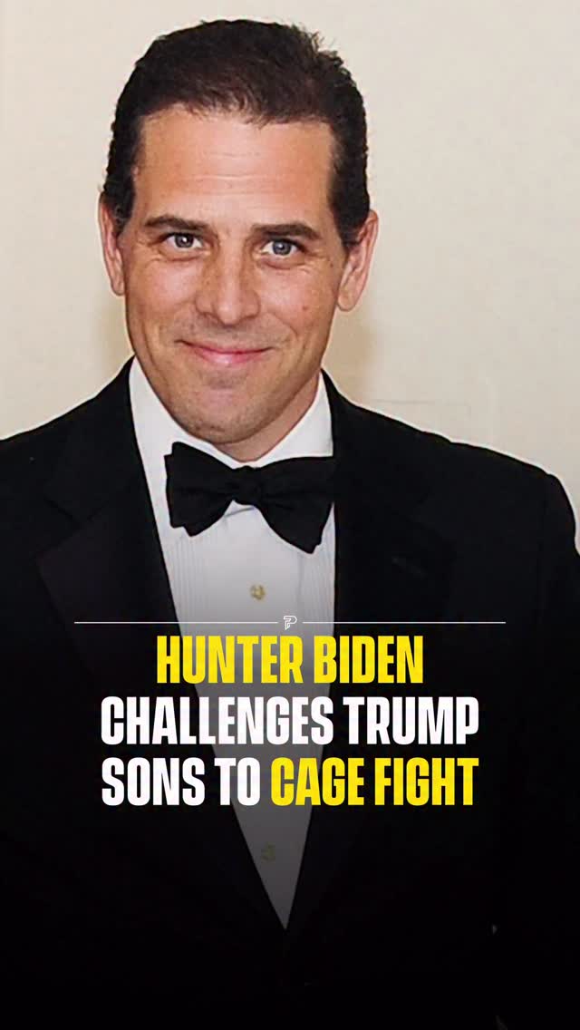 Hunter Biden has challenged Donald Trump Jr. and Eric Trump to a cage match, declaring himself “100 percent in” for the proposed fight.

The 56 year old son of former President Joe Biden made the announcement in a video posted to Andrew Callaghan’s Channel 5 Instagram account on Thursday, saying he received a call from the YouTube creator and social media commentator asking him to appear on his upcoming Channel 5 Carnival Tour later this month. “I think he’s trying to organise a cage match, me versus Eric and Don Jr.,” Biden said. “I told him I’d do it, 100 percent in if he can pull it off. And if he can’t, I’m still coming.”

The tour is scheduled to take place across Phoenix, San Diego, and Albuquerque from April 24 to 26 and features crowd sourced talent acts, rap battles, musicians, and documentary screenings. It is unclear whether either of the Trump sons will accept the challenge.

#reelheadline #pubity #viral