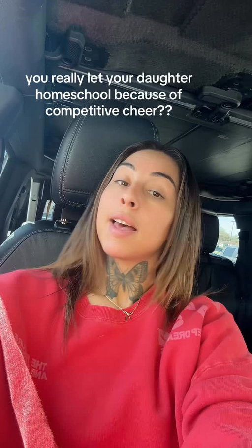 Long story short, after I opened up my own tattoo studio and we started traveling more for cheer, it just made sense. The schools were always sending us threatening emails because of absences even when she was NOT behind! She also was alllllways tired and overwhelmed. We are on year 4 and she loves it. Thriving!!!
