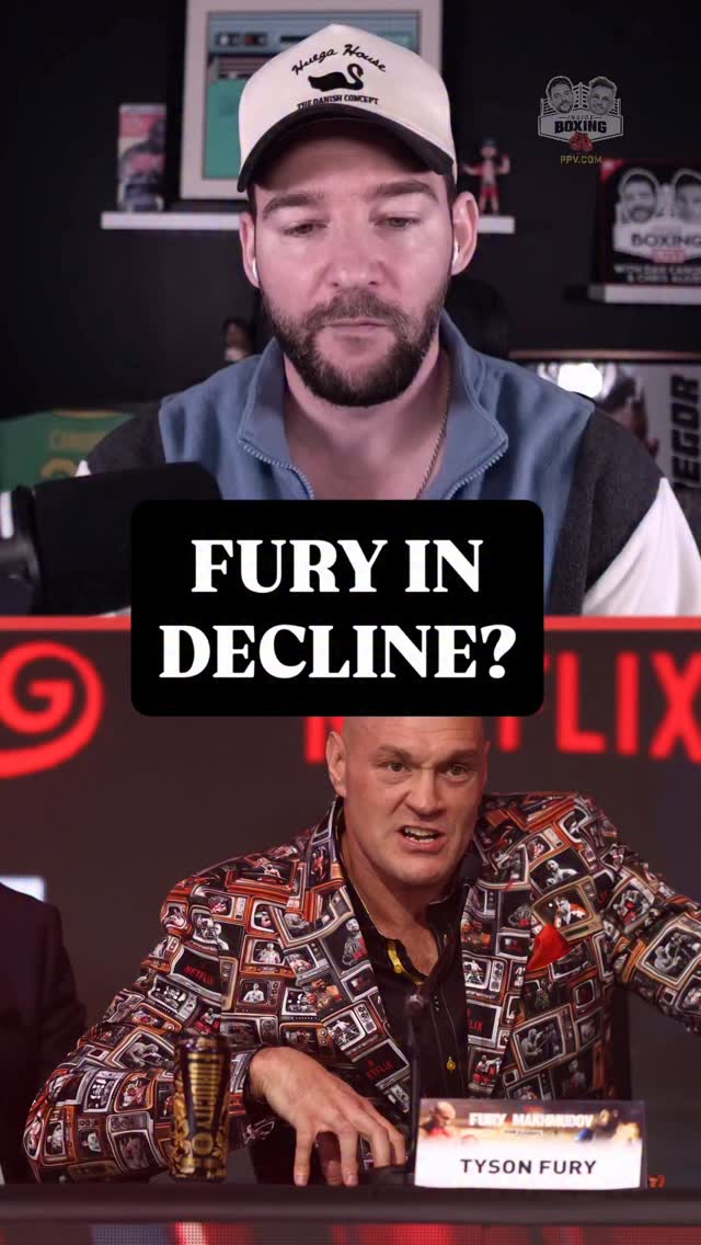 Tyson Fury is in decline and doubting himself for the first time ever