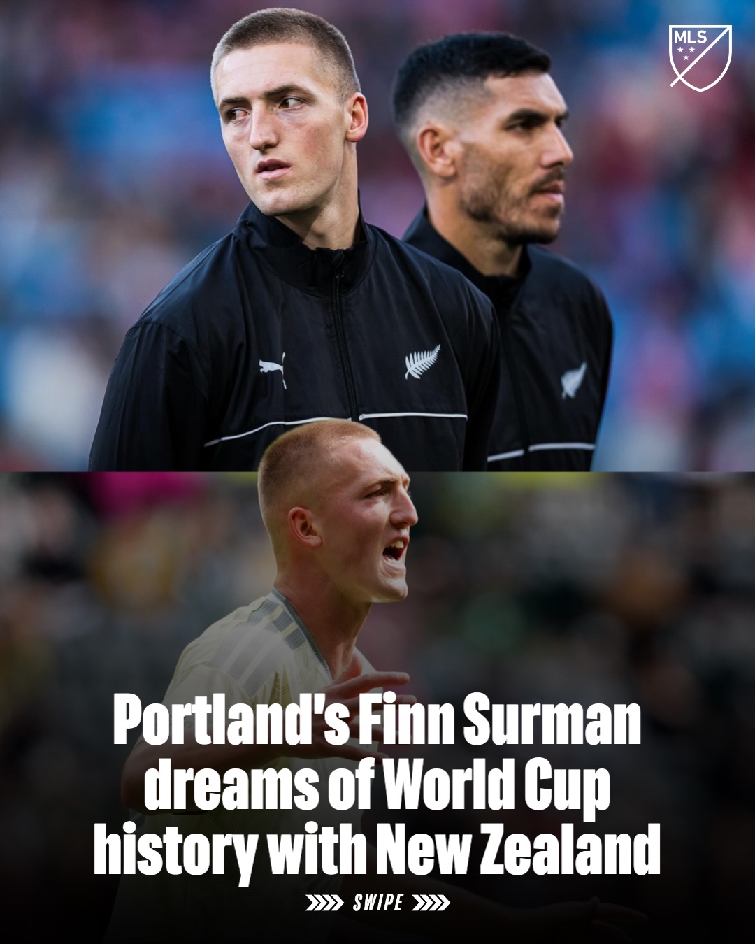 Anchoring @newzealandfootball's defense, @finn_surman looks to make World Cup history in June 🇳🇿

Watch @timbersfc host @lafc Saturday at 4:45pm ET on Apple TV & FOX. 📺