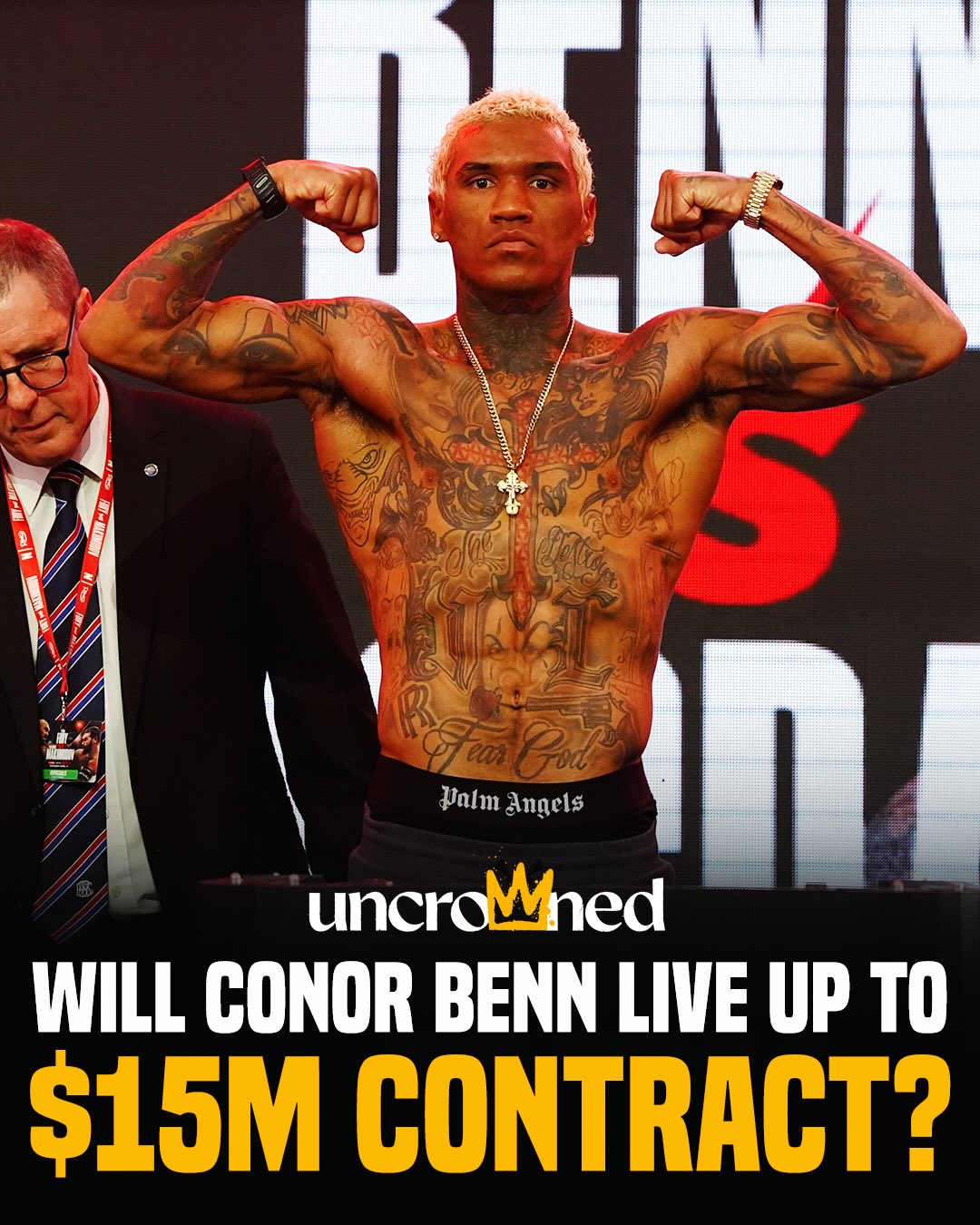 Conor Benn’s first fight as a member of Zuffa Boxing is in the co-main of Saturday’s #furymakhmudov card on @Netflix 💰