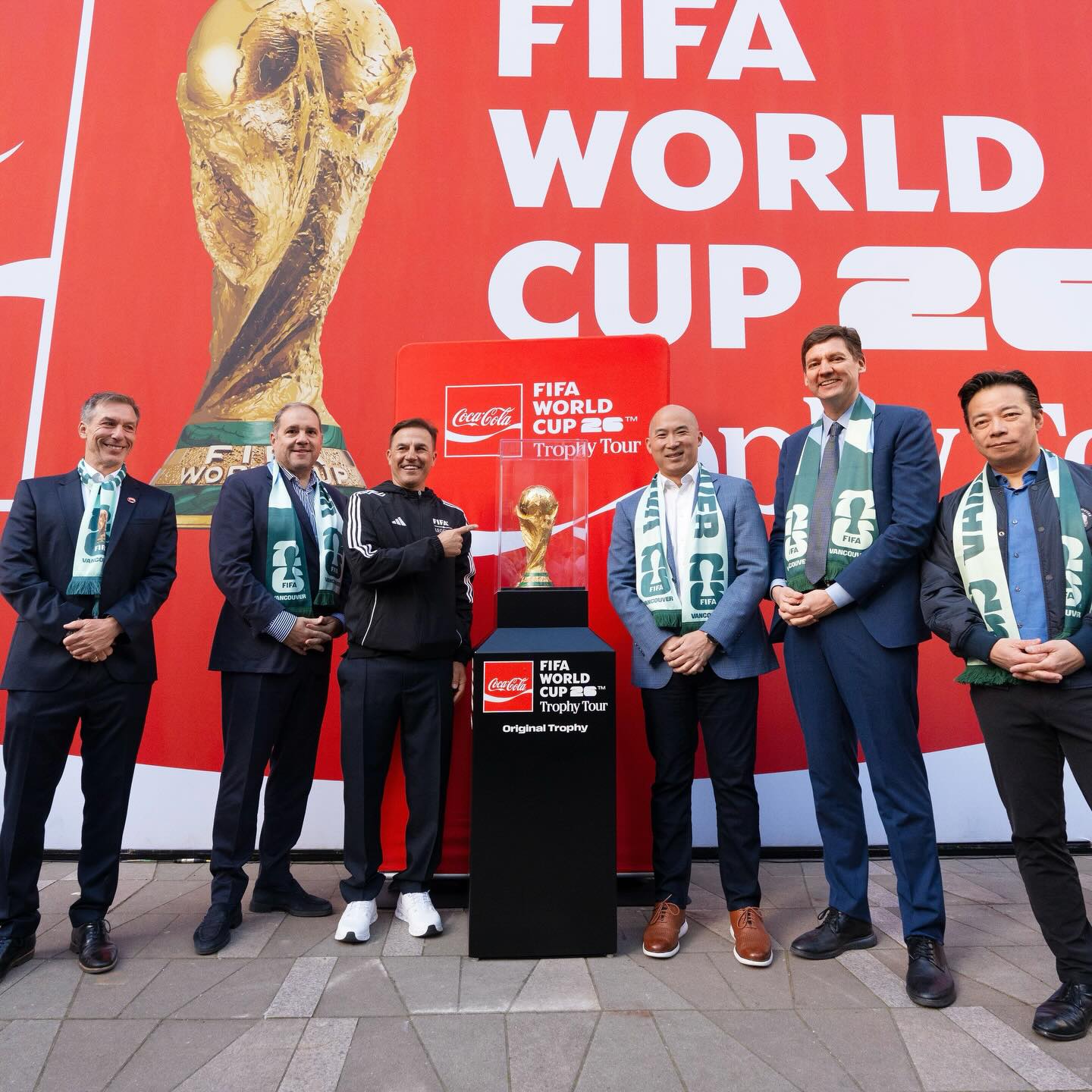 Gonna be, gonna be golden 🤩🏆

Did you know the original #FIFAWorldCup™️ Trophy is made of 18 karat solid gold, weighing at approximately 13.6 lbs? 

And getting your hands on it? Not so easy. It’s reserved for a very exclusive club, only former FIFA World Cup™️ winners get that honour. 👀

Don’t miss it today until 9pm and tomorrow from 9am to 2pm at Vancouver Art Gallery North Plaza. 

#WeAre26 #WeAreVancouver #TrophyTour c/o @cocacola @cocacola_ca