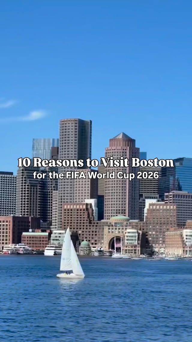 The FIFA World Cup is coming to North America and we’ve rounded up the top 10 reasons to choose Boston as your home base for the matches. ⚽️☀️🎉 From seamless transportation to the stadium to can’t-miss events like Sail Boston, America 250 celebrations, and live performances from artists like Noah Kahan, there’s something for everyone to enjoy this summer.
 
Head to the link in bio to explore the full list.