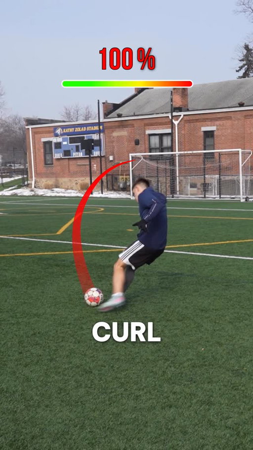 WHO HAD THE BETTER CURL?? 😱🎯
•
•
•
#football #soccer #ncaa #soccerdrills #satisfying