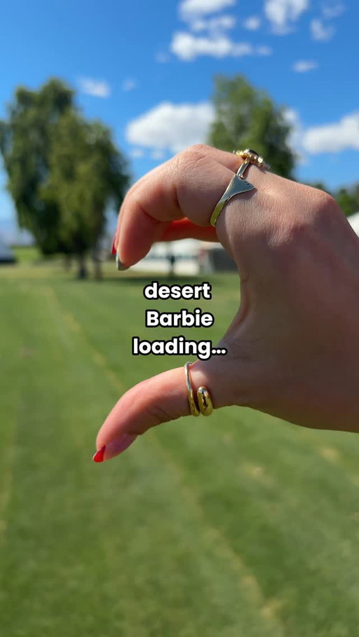 Barbie at Coachella is HERE! Come say hi! 🫶