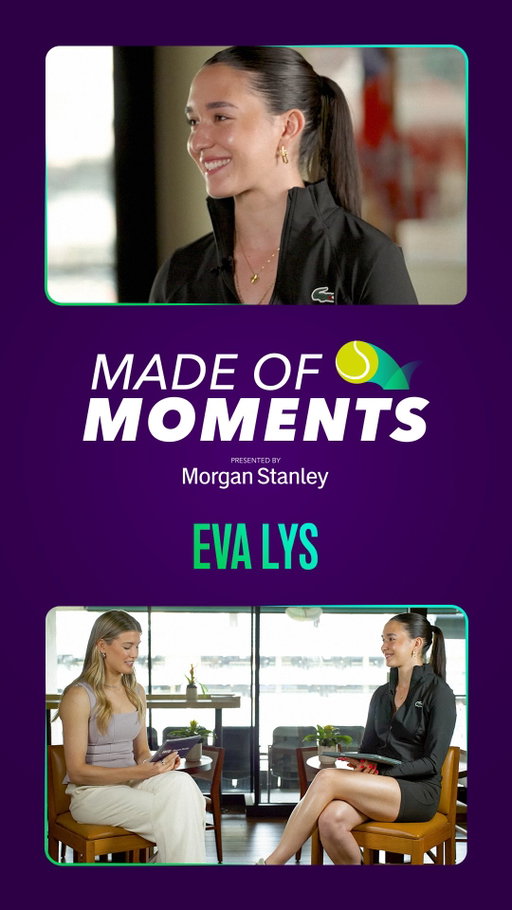 Made of Moments: Eva Lys

In episode one, Genie Bouchard sits down with Eva Lys to revisit the key moments that have shaped Eva’s career so far.

#WTAxMS