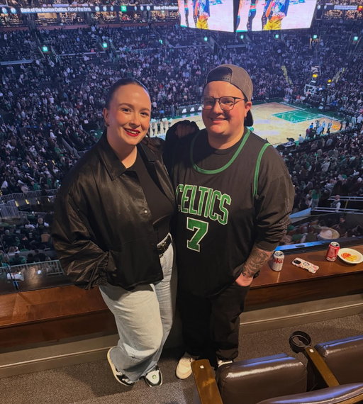 Marriage rule #1: always say yes to Celtics tickets☘️