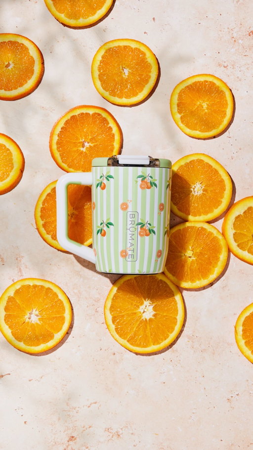 Your daily dose of vitamin C(ute) is coming soon 🍊Citrus Stripes is a limited-edition BrüMate print that will be exclusively at @academy 💚✨ Grab yours in-store + online at academy.com on 4.14!