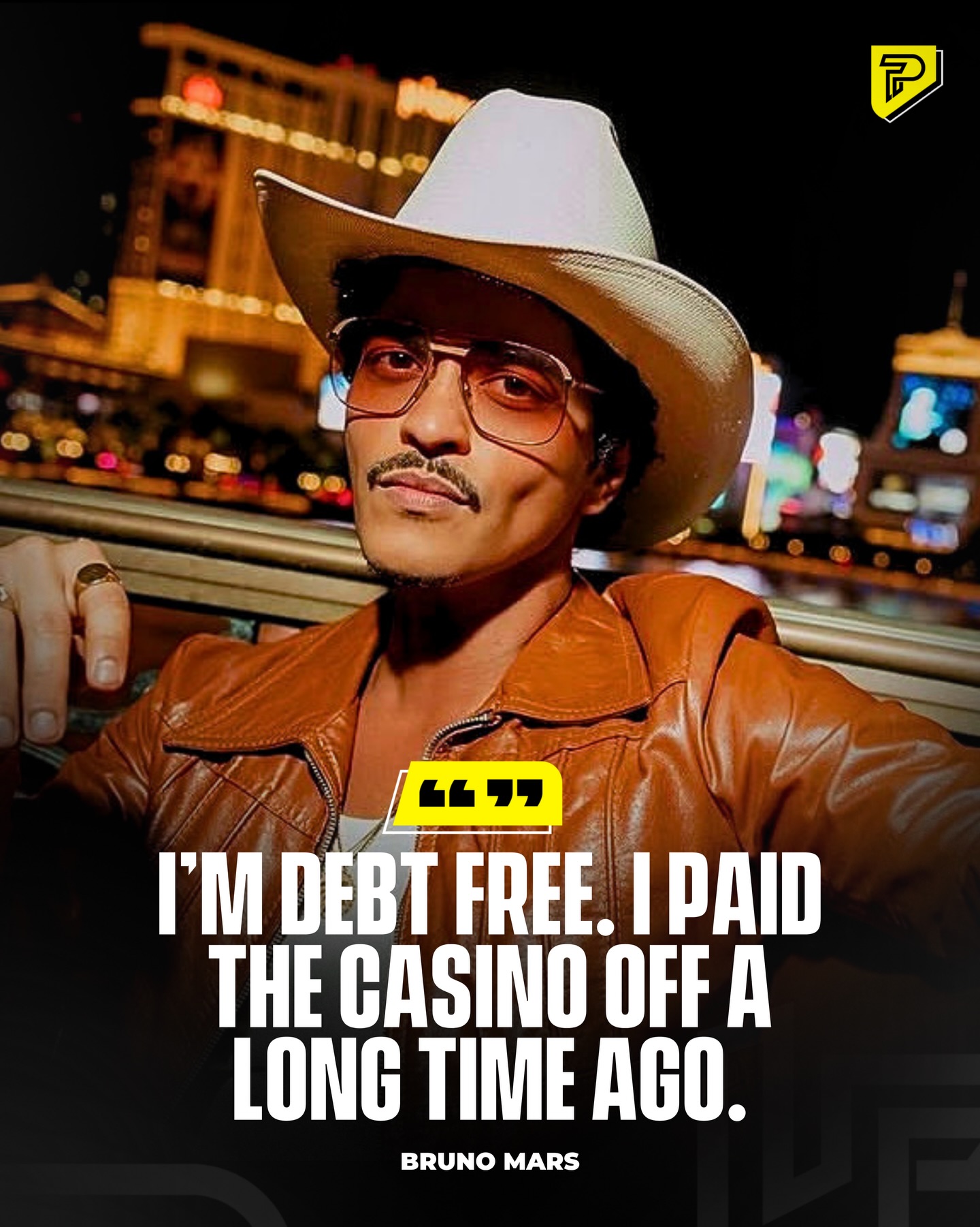 Bruno Mars has addressed ongoing rumors about gambling debts, claiming he has already settled what he owed. Reports from 2024 alleged he had racked up around $50 million in debt at MGM Resort properties, which MGM publicly denied, calling the claims “completely false.”

Mars has been performing Las Vegas residencies since 2016 under a multi-year MGM partnership and co-launched The Pinky Ring lounge inside the Bellagio.

#Pubity #Viral #Music