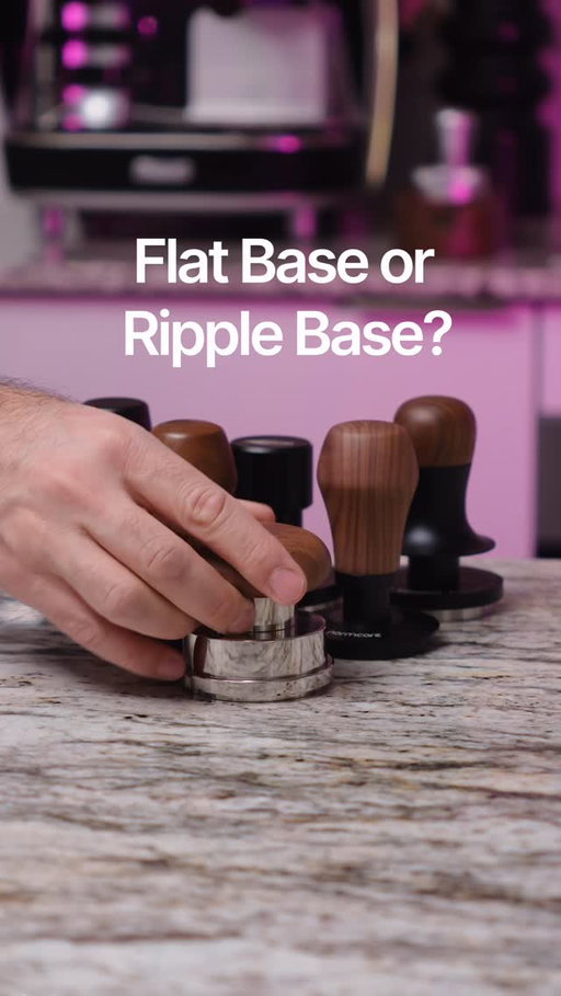 Flat Base or Ripple Base Tamper? 

Episode 6 of this series, and this time I tested one of the most asked tamper questions!

I pulled 3 baseline shots with WDT and a basic tamper, then 4 shots with the Ripple tamper and 4 shots with the Flat tamper, with a 10-minute rest between each shot.

Baseline average extraction: 19.9%
Ripple Base average extraction: 20.92%
Flat Base average extraction: 21.03%

Both tampers improved extraction, and the Flat base came out just slightly ahead today. But the difference was very small, so I can’t say with confidence that one is clearly better than the other.

My takeaway is simple: both work well. If you already have one, there’s no real reason to switch. But if you’re buying a new tamper, a flat base is probably the safer pick.

Have you tested both, and did you notice any difference?

#espresso #coffee #homebarista #coffeetesting #puckprep