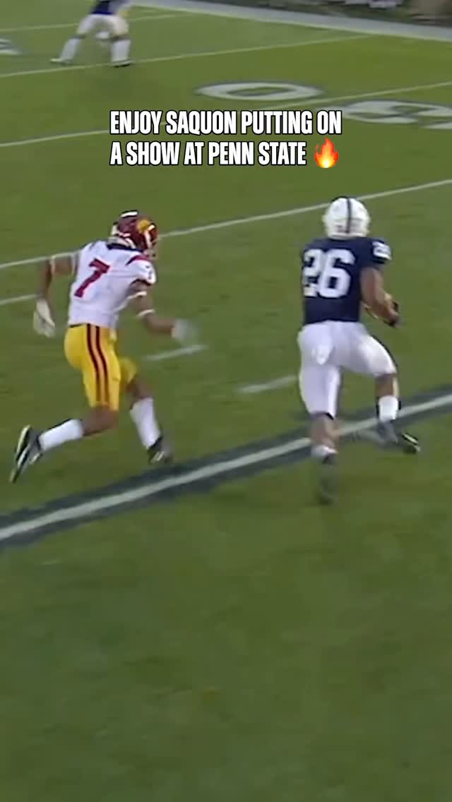 There’s a reason why @saquon went No. 2️⃣ overall 😤

2026 NFL Draft – April 23-25 on NFLN/ESPN/ABC
Stream on @NFLPlus