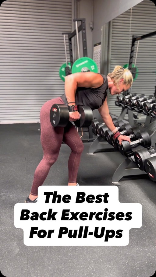If you’re working toward your first pull-up, overall back strength is absolutely necessary.

These 6 exercises build the muscle that makes pull-ups happen.  We’re hitting lats, mid-back, and rear delts.

Start with a few sets of wherever you are in your pull-up progression (check my previous post on where to start if you haven’t seen it), then pick 4 of these exercises here and get to work.

Perform 3-4 sets of 8-12 reps on each exercise. When you hit the top of the rep range, add weight.

Do this 2x per week and you will see a difference.
Save this and get to work!
