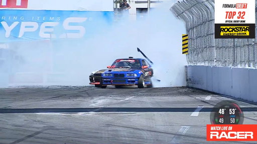 Too aggressive 😢 @Adam_LZ hits the wall vs @RyanLitteral in the Long Beach Top 32

Presented by @RockstarEnergy

#FormulaD #FormulaDRIFT #FDLB