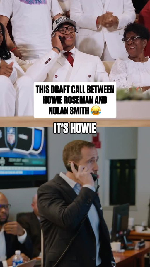 @n0lan.smith was cheesing ear to ear when he got the call from Howie Roseman on Draft day 😂🦅
(via @goatfarmmedia,@philadelphiaeagles)

2026 NFL Draft – April 23-25 on NFLN/ESPN/ABC
Stream on @NFLPlus