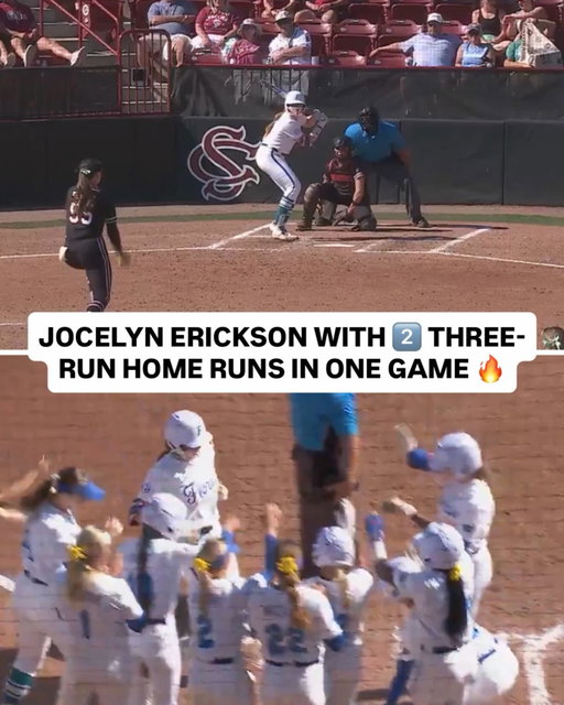 Brought the HEAT @joceyerickson‼️

#NCAASoftball x 🎥 SECN / @gatorssb