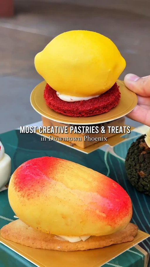Have you seen this little bakery in downtown Phoenix yet? TAB is an artisan café specializing in handcrafted viennoiserie, small-batch pastries, and desserts and honestly some of the most unique ones I’ve come across. The space is so cute! They also serve coffee and other beverages. Everything here is made fresh daily. Worth a stop next time you’re downtown.
📍 @tab_bakerycafe 310 S 4th St Ste 110 Phoenix, AZ  85004