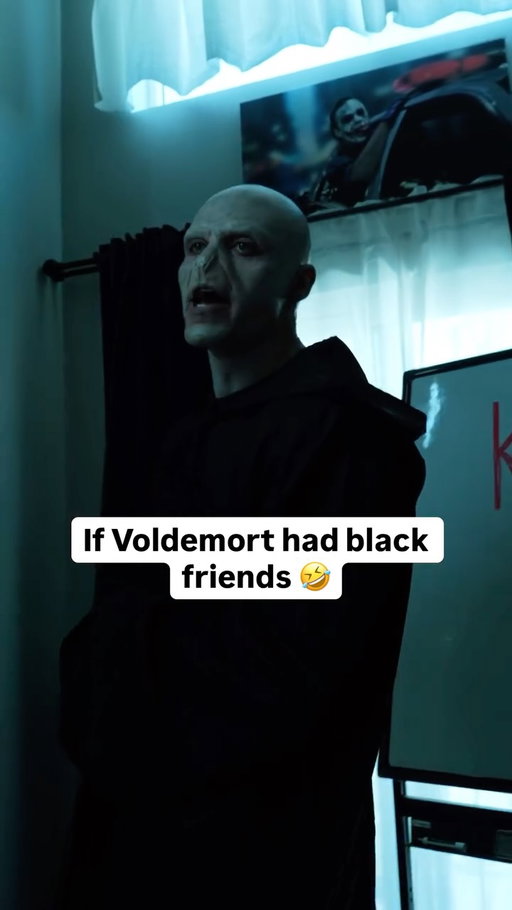 Snape better be frying Voldemort ah

Makeup by: @kao_makeupfx 
-
-
-
-
#harrypotter #snl #sketchcomedy #voldemort