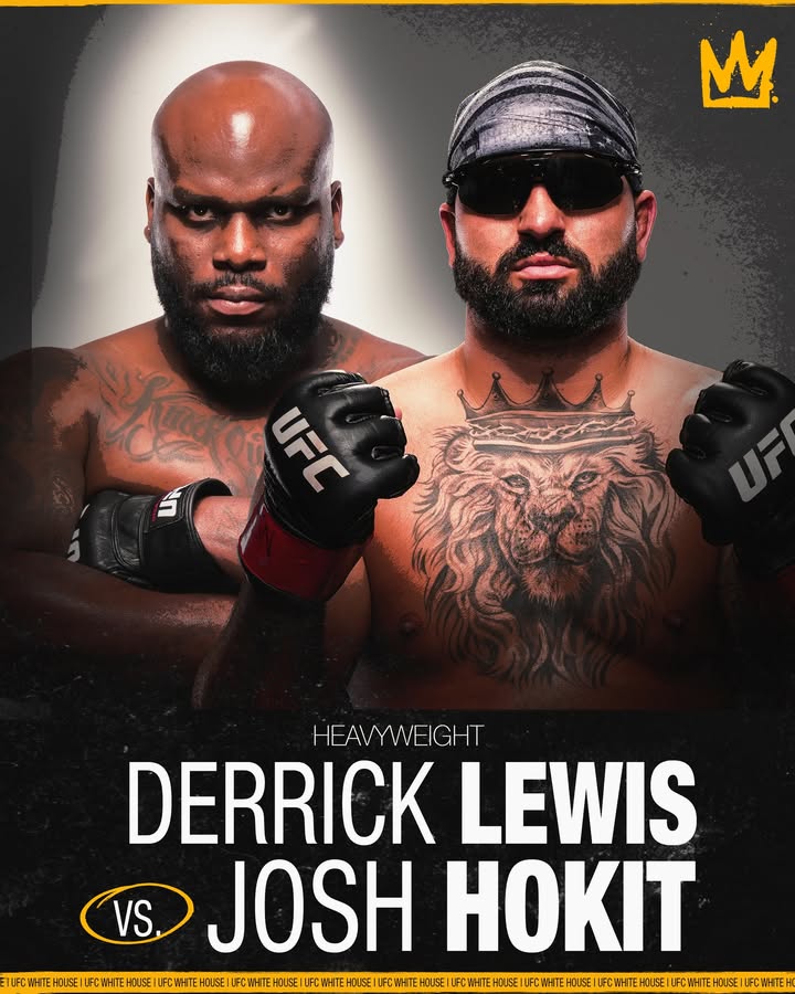 Dana White was sitting cageside at #UFC327 and decided to add this heavyweight banger to the White House card 👊💥