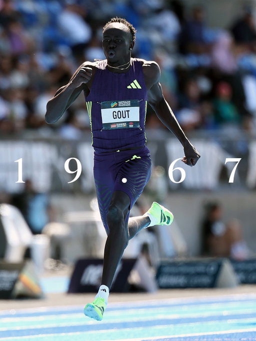 @gout.goutt is no longer the future. He’s right now.

Aged 18, he blazes an incredible new 200m U20 world and Australian record in 19.67. 

#YouGotThis