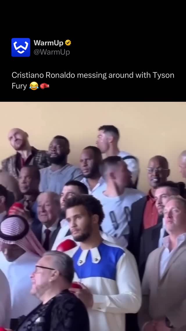 😂

Yesterday, Tyson Fury successfully completed his heavyweight comeback by defeating Arslanbek Makhmudov at London’s Tottenham Hotspur Stadium. “The Gypsy King” dominated the 12-round “Clash of the Giants” contest, winning via unanimous decision with official scores of 120-108, 120-108, and 119-109. Fury landed 199 punches to Makhmudov’s 59, showcasing superior speed and movement. Following the victory, Fury immediately called out Anthony Joshua, who was watching from ringside, for a potential future “Battle of Britain” showdown.

(Via @theringcouture )