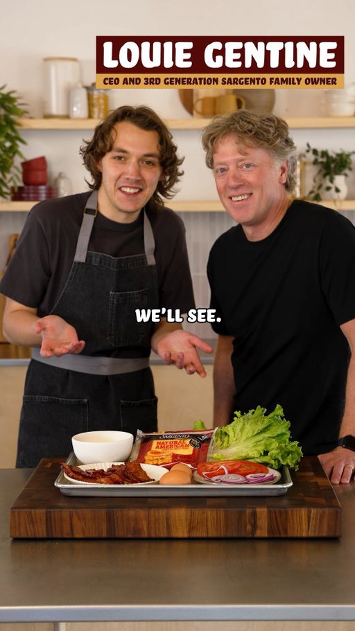#Sargentopartner 3 ways to use american cheese with @sargentocheese CEO and 3rd generation Sargento family owner Louie Gentine. How are you going to use Sargento Natural American Cheese in your recipes? #ad