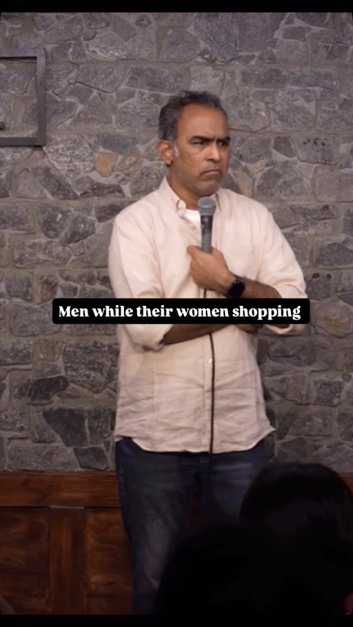 Men while their women shopping 

Upcoming shows:

Dear Jim Carrey shows ( US Tour):

17th April, Houston

18th April, Austin

19th April, Dallas

24th April, Tampa 

25th April, Raleigh 

26th April, Detroit 

1st May, Phoenix 

2nd May, LA

3rd May, Seattle 

8th May, Sacramento 

9th May, Bay Area 

10th May Portland 

All tickets link in my bio 😊

See you in your city. 

[Stand up comedy, comedy, shopping, fun, men, women, insta daily]