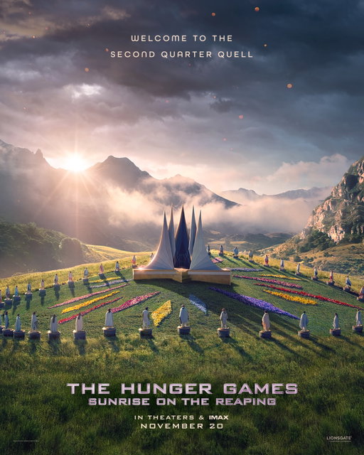 Welcome to the Second Quarter Quell. #TheHungerGames: Sunrise on the Reaping – trailer tomorrow.