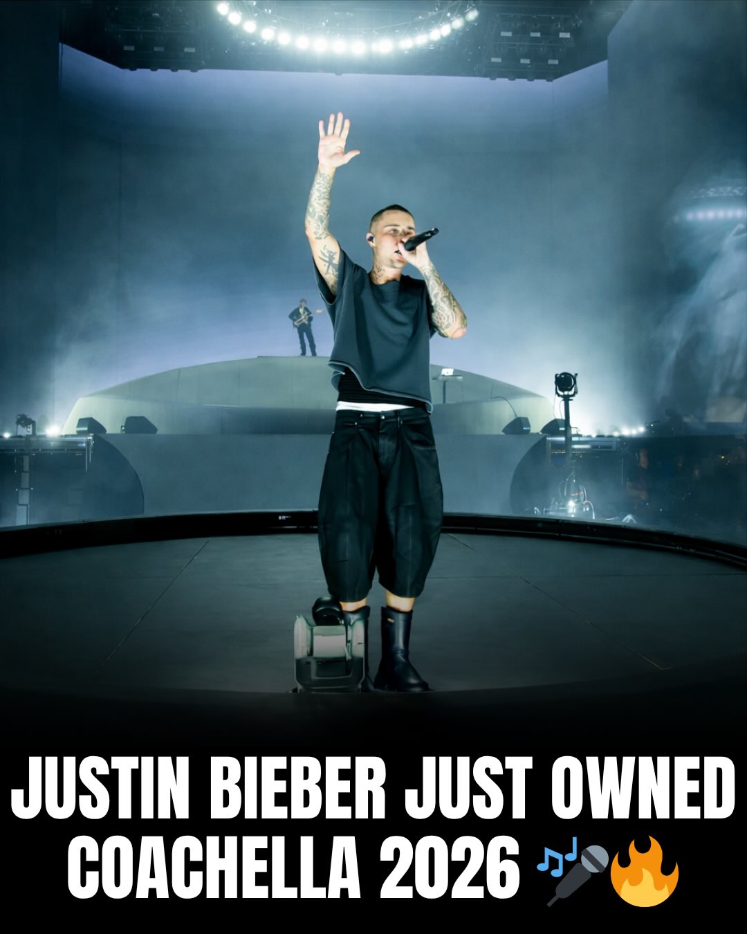 When Justin Bieber stepped onto the stage at Coachella 2026, it wasn’t just a performance—it was a full-circle moment. 🎤✨

From the first note, the crowd locked in, turning the desert into one massive sing-along as old-school hits collided with a new era of fans. It felt nostalgic, electric, and completely unforgettable all at once.

More than a set, it was a reminder of how deep his music runs across generations—and how powerful it is when an artist leans into their legacy on a stage this big.

#Coachella #JustinBieber #Coachella2026