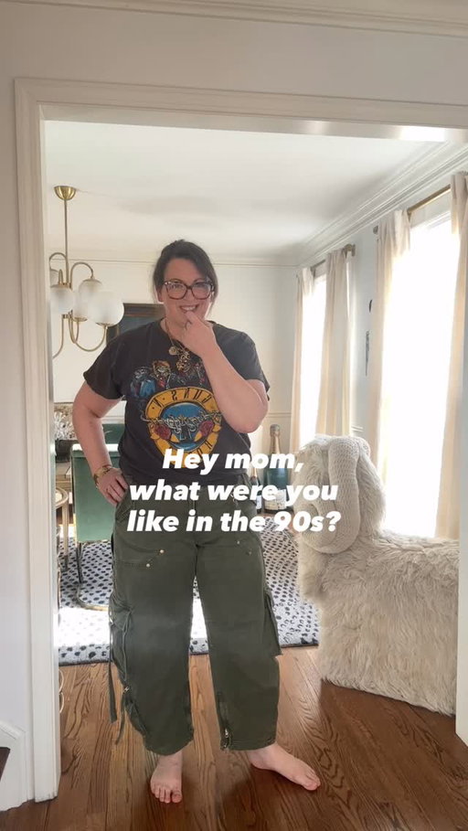 I’ve been meaning to hop on this trend. Better late than never. “Hey mom, what were you like in the 90s?”