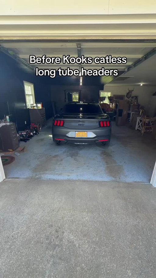 Actually hurt my ears the video dosen’t do justice #cars #carcommunity #mustang #mustanggt #mustanglife