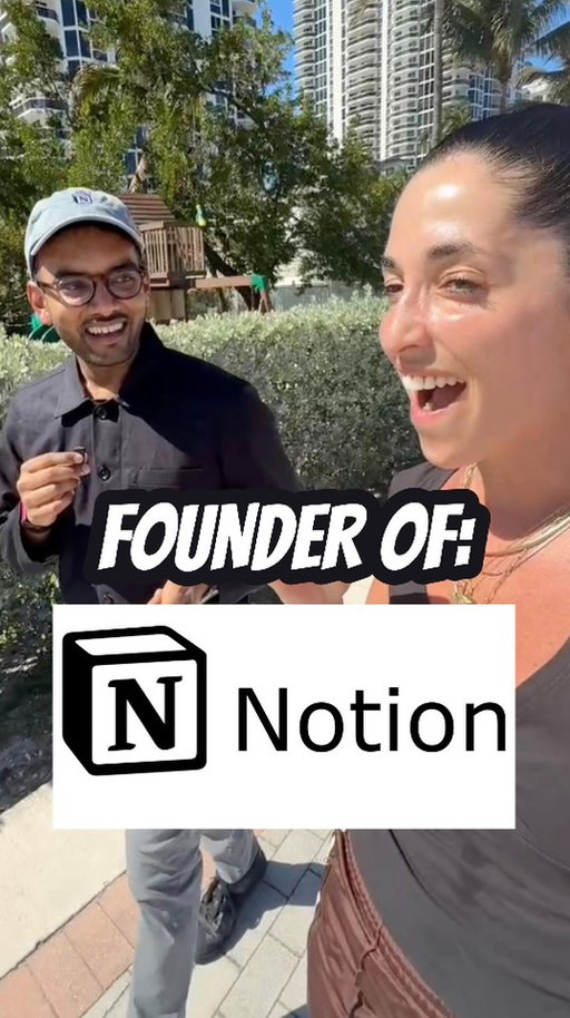 Episode 56: Founder of @notionhq 

He built an 11 billion dollar company @notionhq 

From nearly bankrupt to becoming one of the biggest productivity platforms in the world, with a valuation over $11 billion. 

Did you know @notionhq is used by 94% of the Fortune AI50 companies including @openai @tryramp @figma etc?! 🤯

Follow @tarakeeney to see more founder walk and talks…