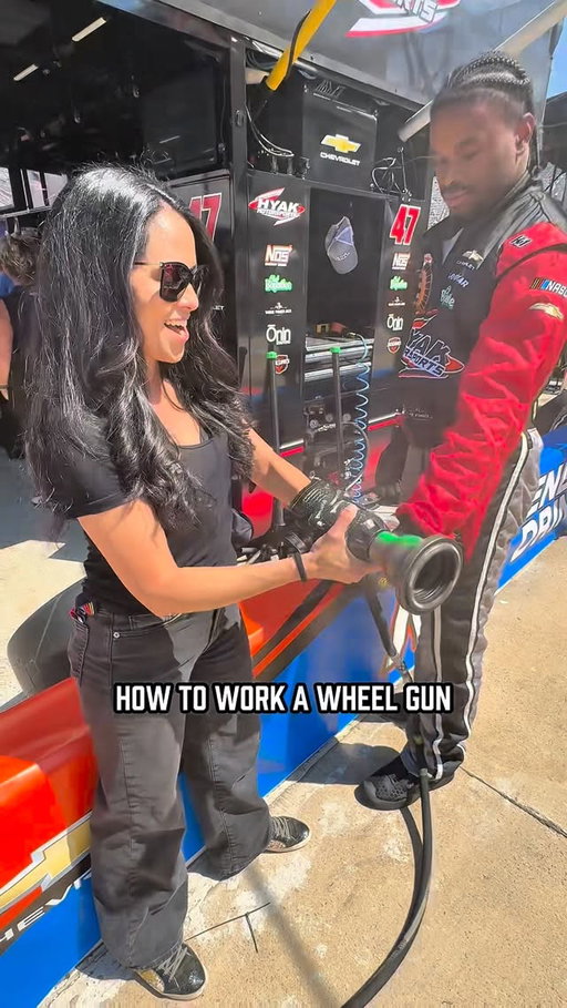 @mrs.caseyboat is trying out for the crew.

#NOSEnergy // #TeamNOS // #GetAfterIt