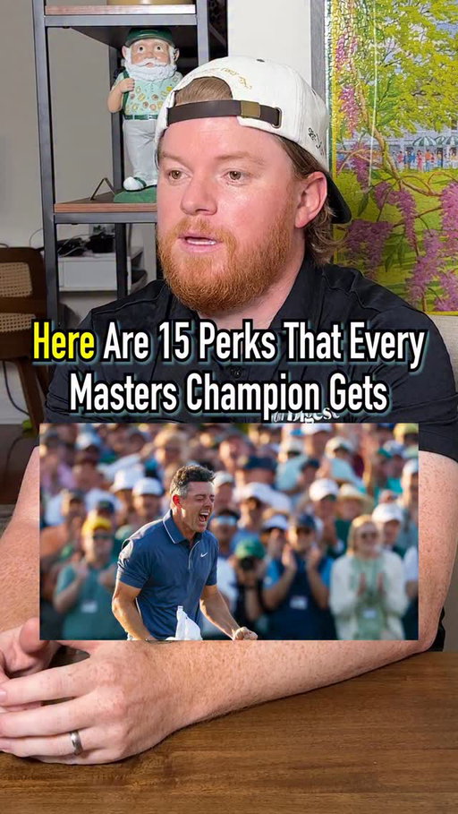 15 Perks For Masters Champions!?! #golf #reels #golfer #masters