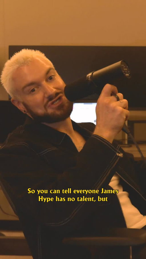 James Hype talking about not being talented 🧏‍♂️
