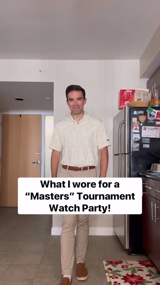 An outfit unlike any other! 

#golf #masters #ootd #party #fitcheck