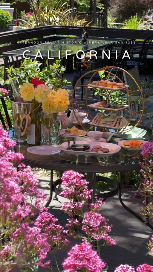 Afternoon tea in the forest in San Jose ☕️🌿
It’s actually a winery, surrounded by beautiful nature,
and there are even some adorable ostriches roaming around.

@ellistonvineyards 
463 Kilkare Rd, Sunol, CA 94586

#thingstodo #hiddengems #california #placestovisit #afternoontea