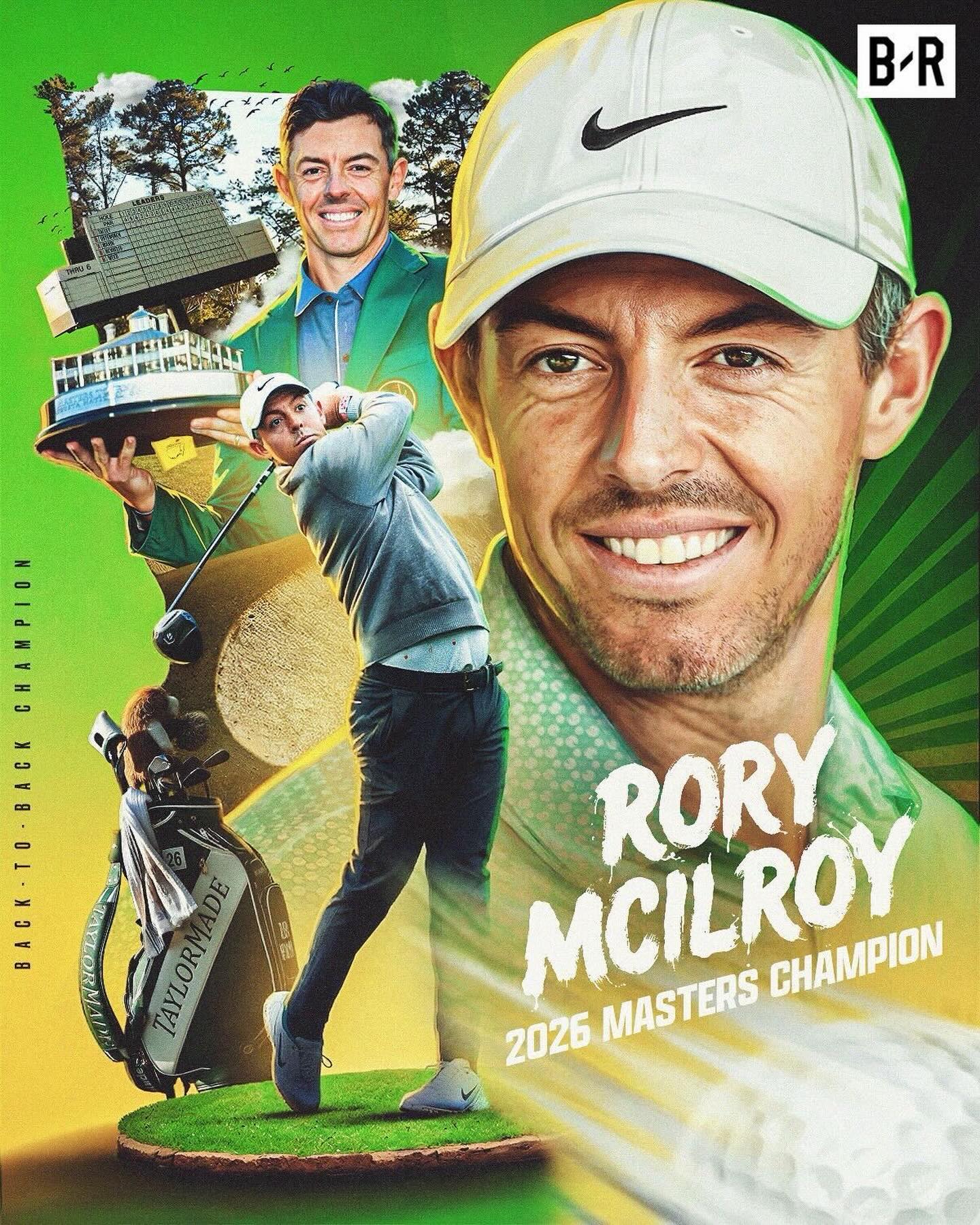 RORY MCILROY IS CHAMPION ONCE AGAIN 🏆

FIRST GOLFER TO GO BACK-TO-BACK AT THE MASTERS SINCE TIGER WOODS IN 2002 🤯🔥