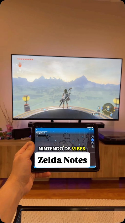 Zelda Notes for Tears of the Kingdom 📝

Pretty fun add-on for the Switch 2 Edition of TOTK! Definitely recommend checking it out to get the most out of BOTW & TOTK 😌

#nintendoswitch2 #nintendo #totk #zeldanotes #zeldatearsofthekingdom