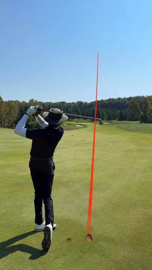 Big bird to start the round 🦅
