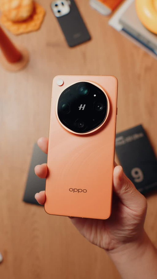 Oppo Find X9 Ultra in Orange is just soooo beautiful. Stay tuned for the zoom test cause the cameras on this phone is insane! The telemacro is also on another level. That’ll be another post to wait on. #oppo #findx9ultra #tech #reels