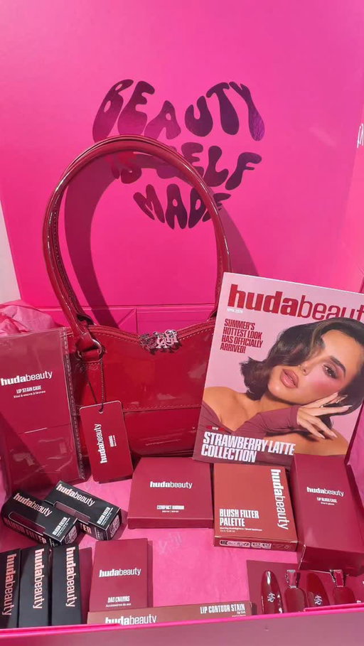 Serving you the sweetest glam 🍓✨

Meet @hudabeauty the Strawberry Latte Collection — where juicy gloss meets soft nudes and effortless glow 💄 
Every piece is designed to elevate your everyday look with that signature luxe finish ❤️

Gloss it, line it, glow it… this collection does it all 😍 
Warning: you might fall in love with every single piece 😉

Which one are you adding to your makeup bag? 💋 
#hudabeauty #strawberrylatte #glossylips #makeupcollection #beautyobsessed