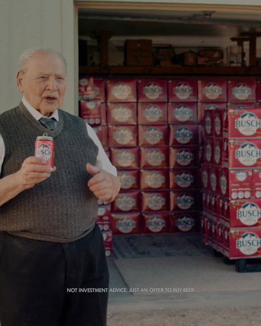 Our dear friend Ronald G. Wayne, former founder of a massive tech company, missed out on a good apple related investment… until Busch Light Apple came along.

Today, he’s doubling down on his investment and seeing the fruit of his labor.