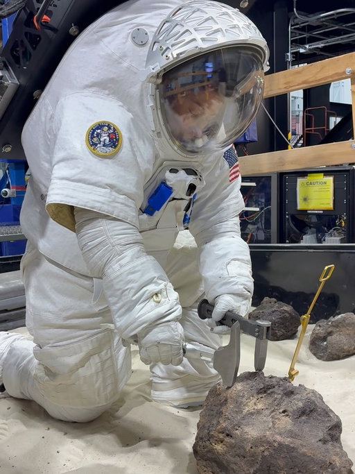 We didn’t walk on the Moon until we got back to Earth.

To understand how to optimize lunar surface spacewalks on future Artemis missions, we do simulated runs as soon as we are back. Spoiler alert: It felt great.