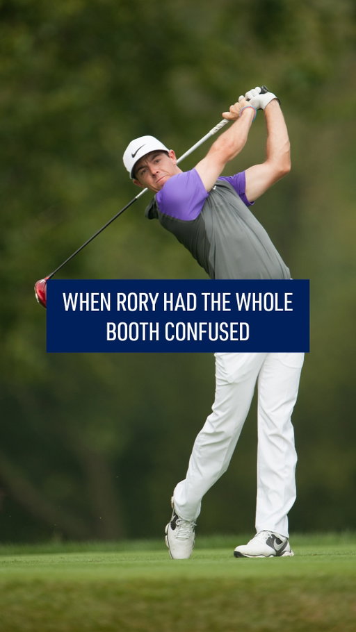 This shot from Rory McIlroy was so good he had the whole booth confused. 😏

#PGAChamp