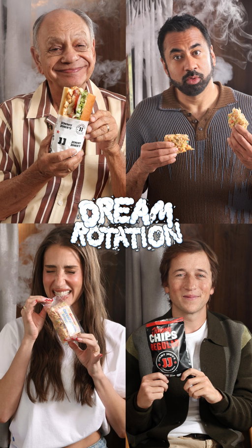 this is the Dream Rotation. get toasted with your own @jimmyjohns Dream Rotation Meal until 4.26.26. #JJsPartner