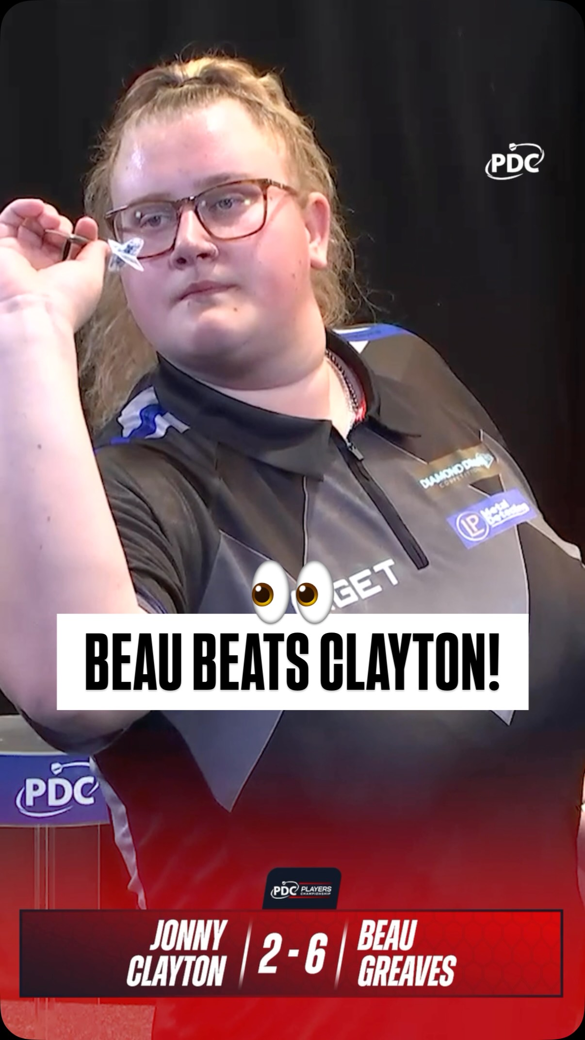 A massive win for Beau Greaves against the Premier League leader! 👀